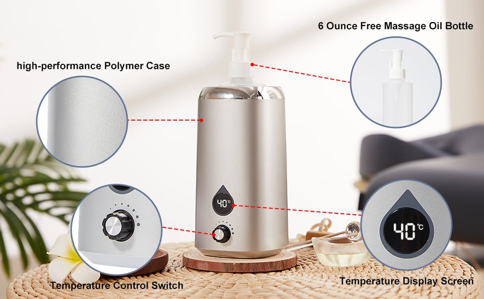 Calentador de Aceite para Masajes
