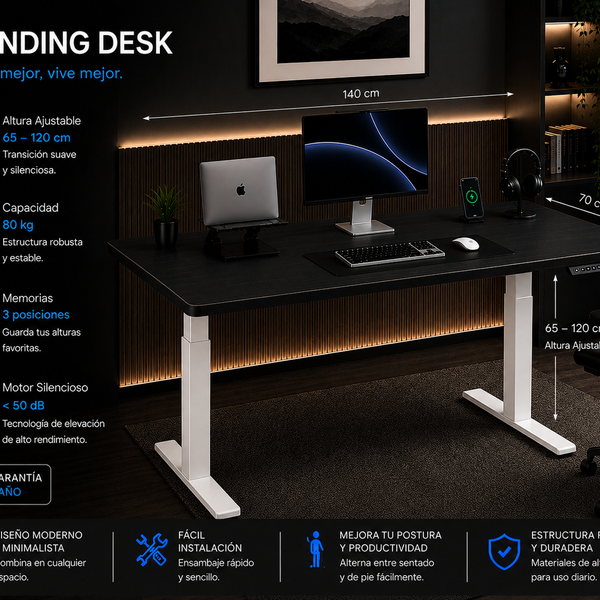 Standing Desk 1.40 x 70 cm