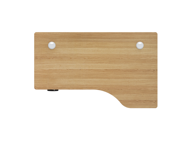Cubierta Standing Desk 140x83 L Mano Derecha Roble