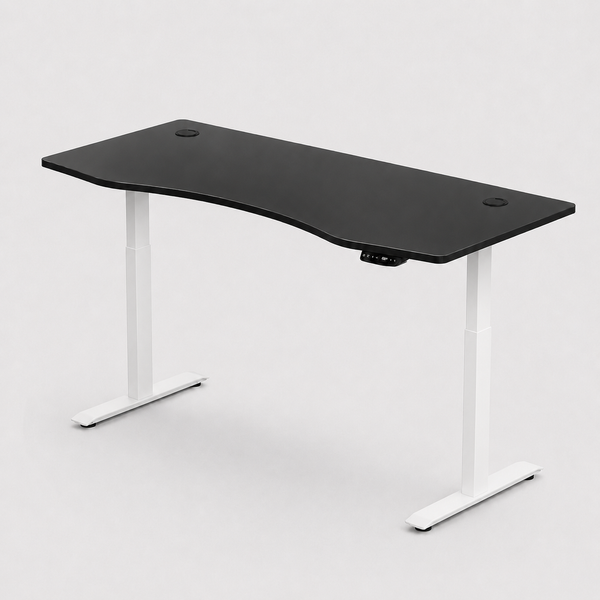 Standing Curved Desk 1.50 x 80 cm / Base Dual Motor Pro