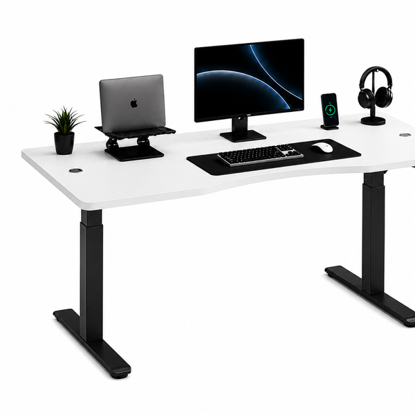 Standing Curved Desk 1.50 x 80 cm