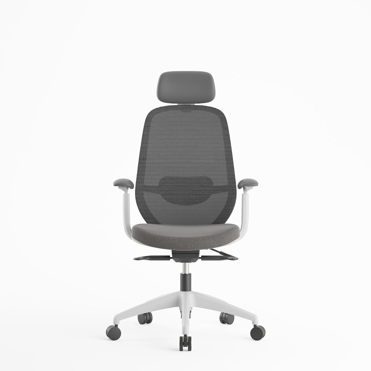 Silla Archer Grey con apoyacabezas