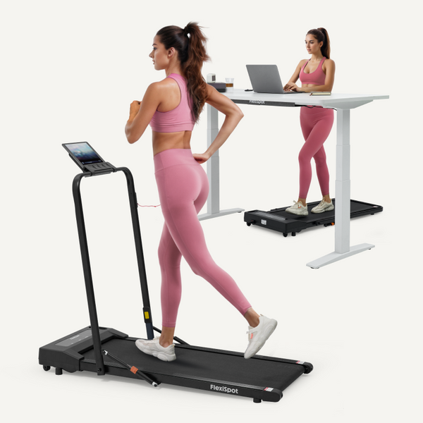 Pack Bienestar: Standing Desk + Silla Ergonómica + Caminadora