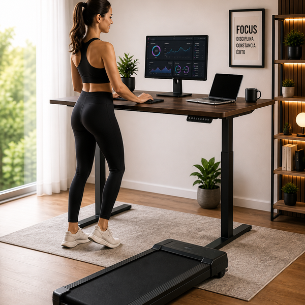 Super Pack: Standing Desk Lite + Caminadora Multifuncional