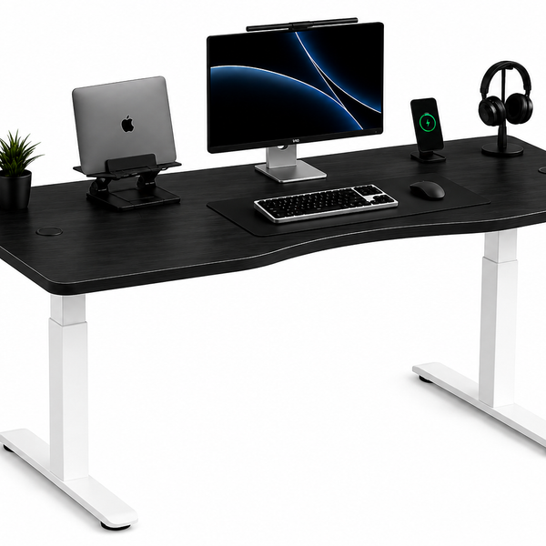 Standing Curved Desk 1.50 x 80 cm