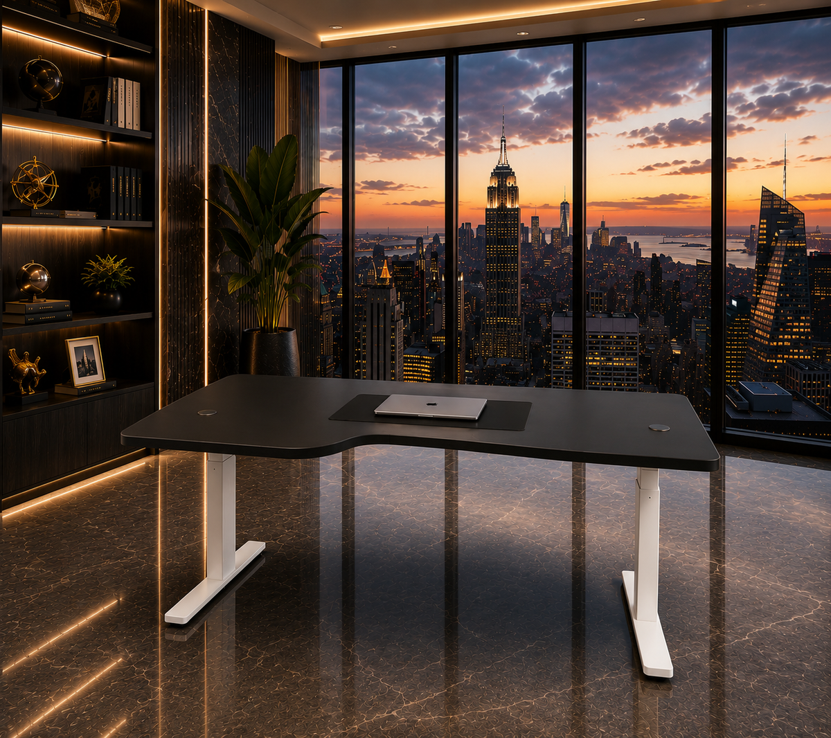 Standing Desk L Mano Izquierda 1.40x83 cm