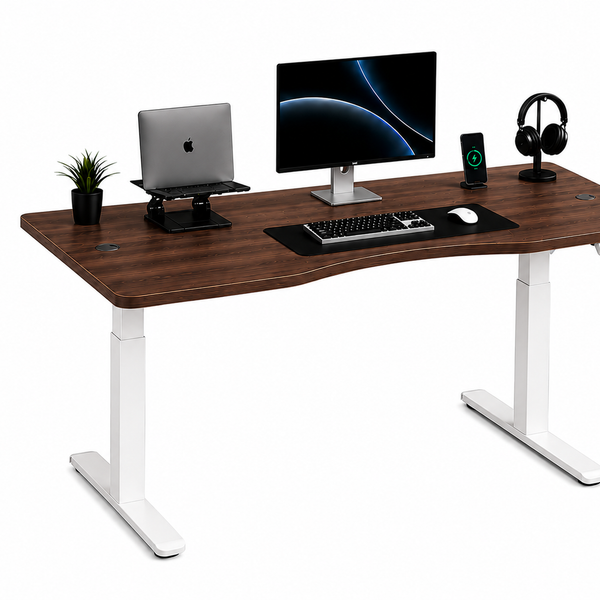 Standing Curved Desk 1.80 x 80 cm