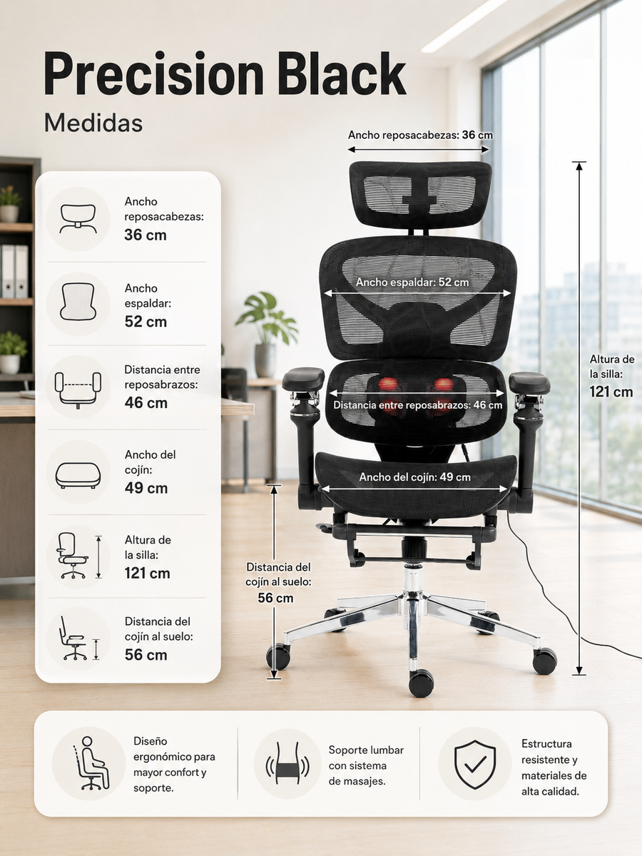 Silla Precision Black