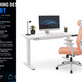 Smart Pack: Standing Desk Smart + Silla Ergonómica + Vaso