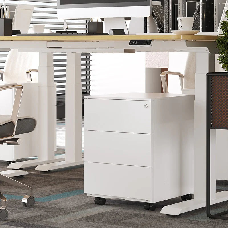 Pack Setup Pro: Standing Desk + Silla Ergonómica + Cajonera