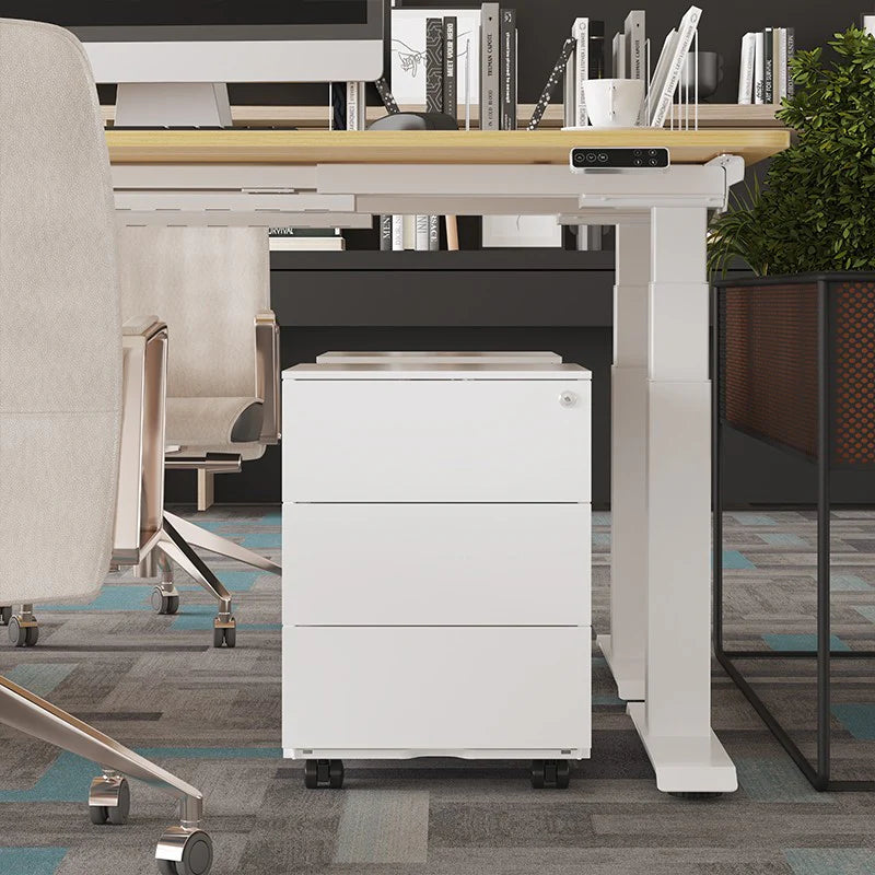 Pack Setup Pro: Standing Desk + Silla Ergonómica + Cajonera