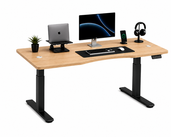 Standing Curved Desk 1.50 x 80 cm
