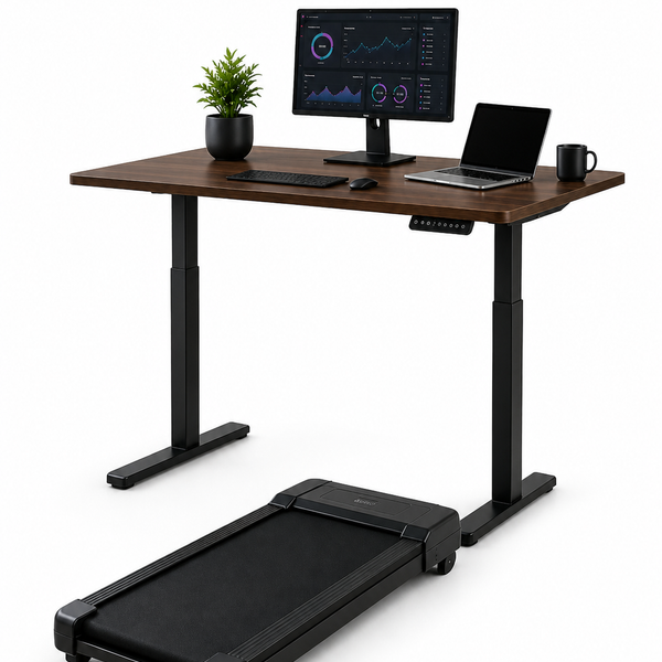 Super Pack: Standing Desk Essential + Caminadora Multifuncional