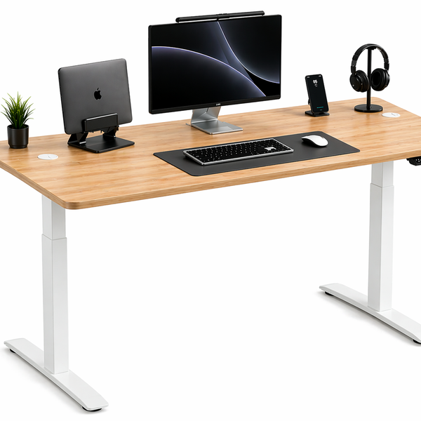 Pack Comfort Pro: Standing Desk + Silla Ergonómica